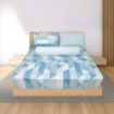 Picture of AKEMI Cotton Essentials Enclave Joy Fitted Sheet Set | 100% Cotton 650TC - Omaira (Super Single/ Queen/ King)