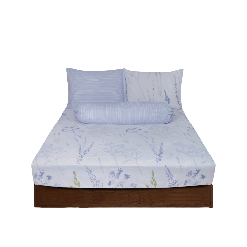 Picture of AKEMI Cotton Essentials Embrace Charm Fitted Sheet Set 600TC - Cheyenn (Super Single/ Queen/ King)