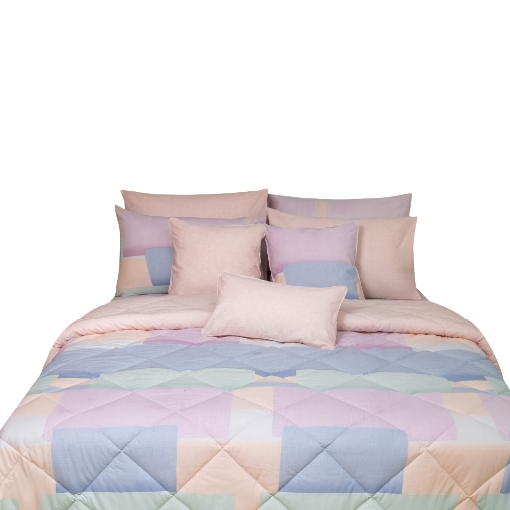Picture of AKEMI Cotton Essentials Embrace Charm Comforter Set 600TC - Wilmer (Super Single/ Queen/ King)