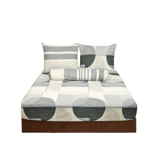 Picture of AKEMI Cotton Essentials Embrace Charm Fitted Sheet Set 600TC - Zaire (Super Single/ Queen/ King)