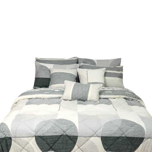 Picture of AKEMI Cotton Essentials Embrace Charm Comforter Set 600TC - Zaire (Super Single/ Queen/ King)
