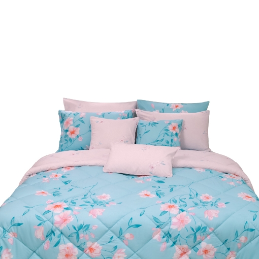 Picture of AKEMI Cotton Essentials Embrace Charm Comforter Set 600TC - Ayaka (Super Single/ Queen/ King)