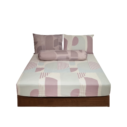 Picture of AKEMI Cotton Essentials Embrace Charm Fitted Sheet Set 600TC - Deegan (Super Single/ Queen/ King)
