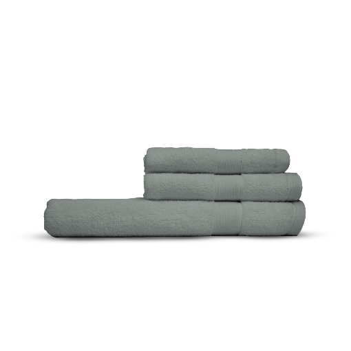 Picture of AKEMI Essentials Swave Airloop Cotton Face Towel - Mirage Grey ( 33cm x 33cm)